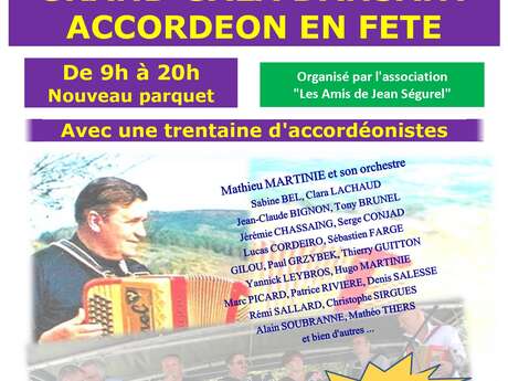 GALA D’ACCORDEON « ACCORDEON EN FETE » en plein air