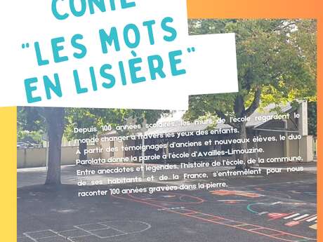 L'HEURE DU CONTE LES MOTS EN LISIERE