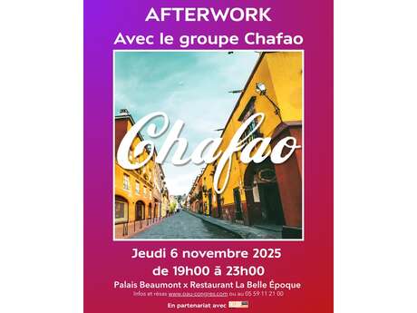 Afterwork avec le groupe Chafao