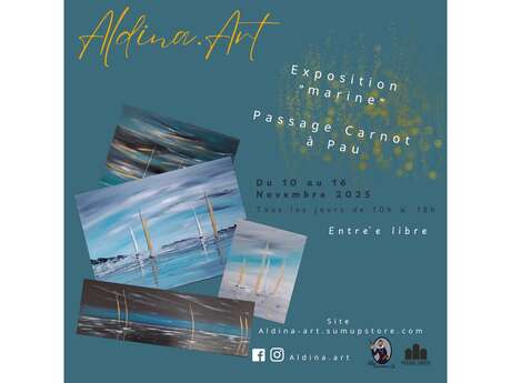 Exposition de peinture Aldina