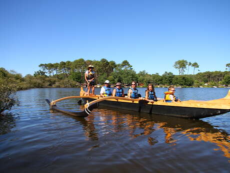 Balade nature en pirogue hawaïenne - fête des mères