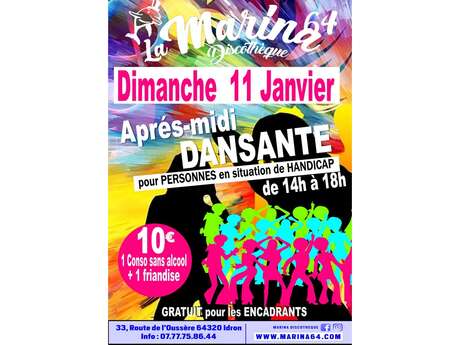 Après-midi dansante pour personnes en situation de handicap