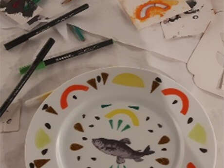 Atelier Porcelaine 6-12 ans : Comme un poisson dans l'eau