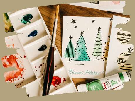 Atelier créatif cartes de voeux !