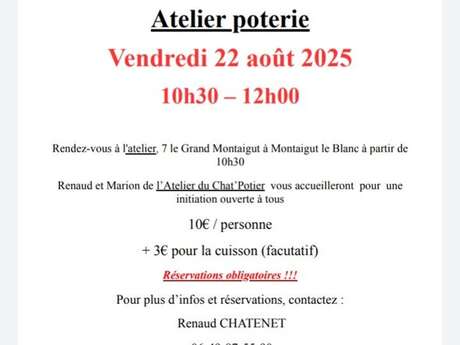 Atelier Poterie