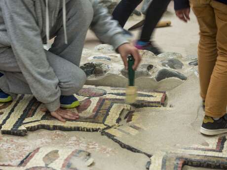 Atelier initiation archéologie, au musée gallo-romain