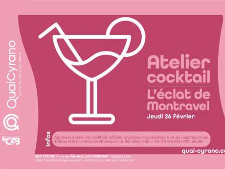 Atelier cocktail | L’éclat de Montravel
