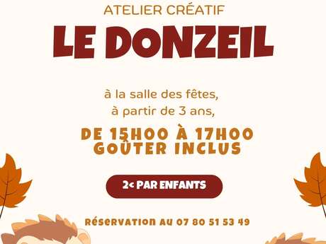 Les Ateliers Créatifs de l'Amicale du Donzeil