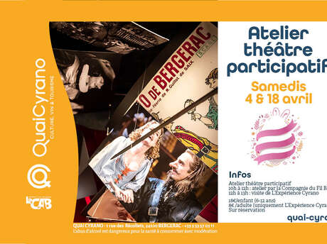 Atelier théâtre participatif