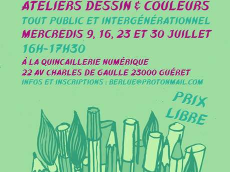 Atelier dessin et couleurs Atelier dessin et couleurs