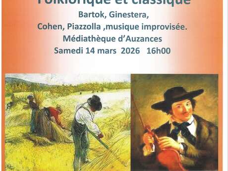 Rencontre des Musiques Folklorique et classique : Classe de Pierre Sanpere