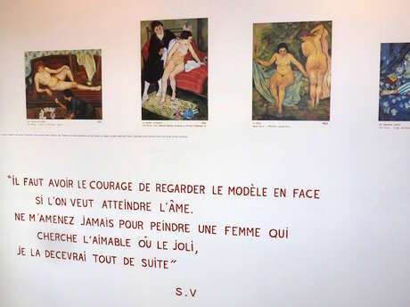 Visite guidée de l'Espace/Musée Valadon, artiste peintre