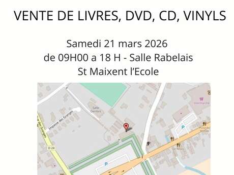 APA vente de livres, DVD, CD , Vinyls