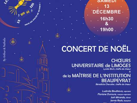 Concert de Noël - Chœur de la maîtrise de l'Instittution Beaupeyrat et chœur universitaire de Limoges