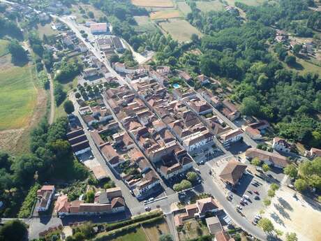 A Mugron-Montfort-en-Chalosse, circuit entre Louts et Voie Verte