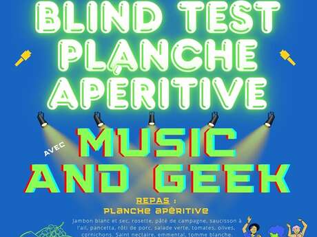Blind test et planche apéritive