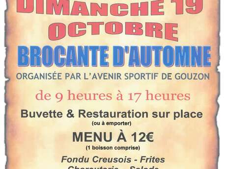 Brocante d'Automne
