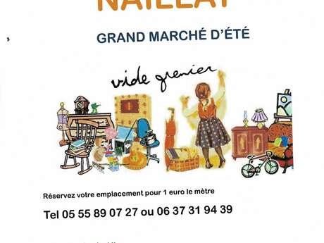 Marché d'été et vide grenier Marché d'été et vide grenier