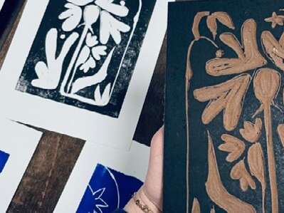 Explorer la linogravure - atelier ENSAD - Limoges