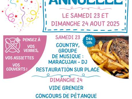 Fête annuelle Usson du Poitou