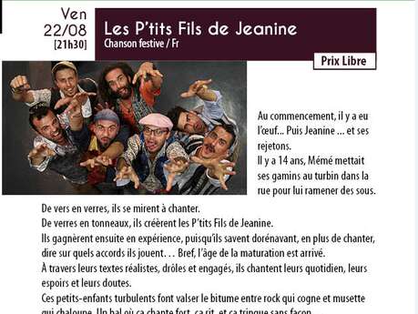 La Naute : Les P'tits Fils de Jeanine