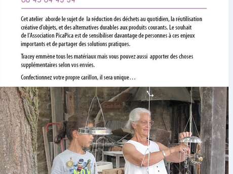 La Naute : Atelier recup, confection de carillon