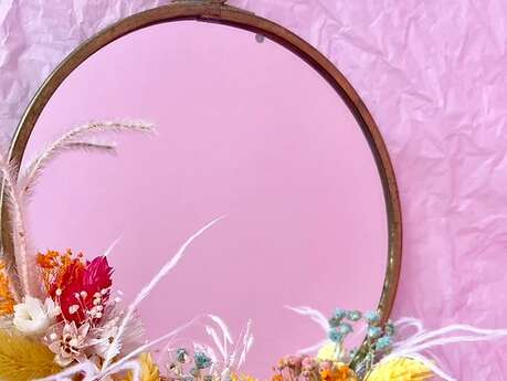 Atelier Miroir fleuri chez Deflorette - Limoges