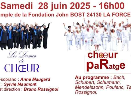 Concert | Deux Chœurs pour un temple