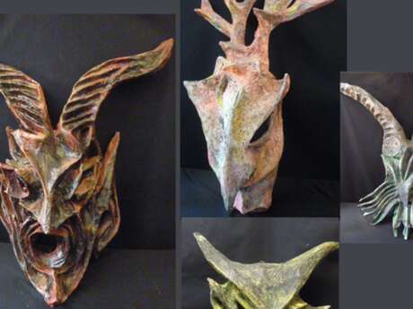 Exposition : "Masques" de Jean Maurice Bois