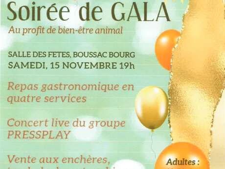 Soirée de gala annuelle Soirée de gala annuelle