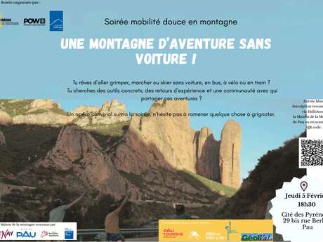 Une montagne d'aventure sans voiture
