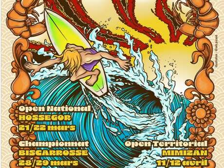 Finale du Crevettes Tour - Championnat de surf pour les Espoirs