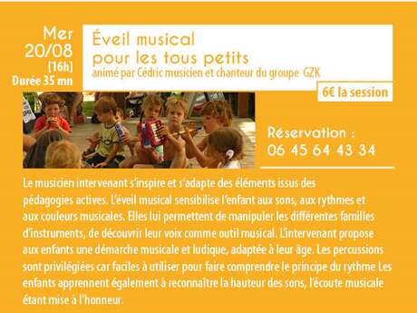 La Naute : Eveil musical pour les tous petits La Naute : Eveil musical pour les tous petits