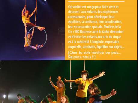 La Naute : Stage de cirque 6/14 ans