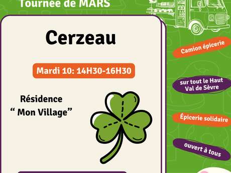 Epicerie du Val - Tournée de mars à Azay