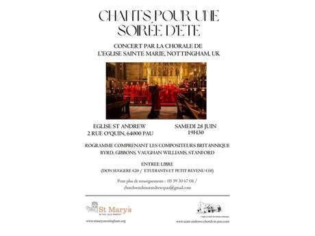 Chants pour une soirée d'été