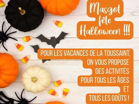 Masgot fête Halloween !