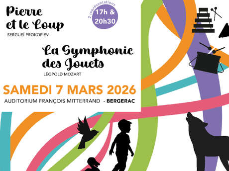 Concert | Pierre et le Loup et La Symphonie des jouets