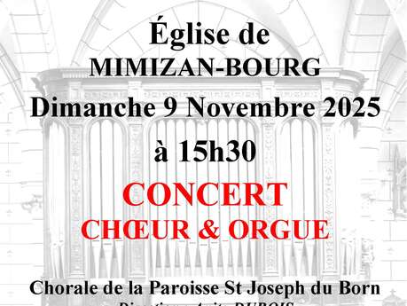 Concert Choeur et Orgue