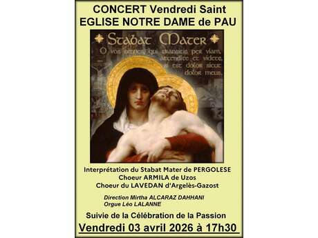Concert Stabat Mater de Pergolèse