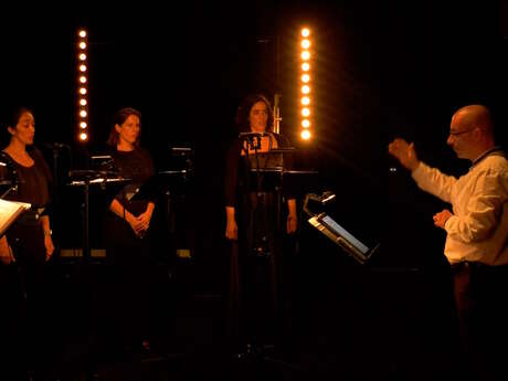 Concert, Octuor féminin Chœur Bayonne pays basque" chants basques