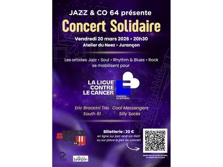 Concert solidaire Jazz&Co64