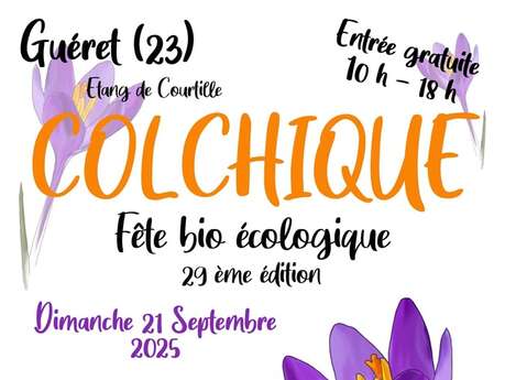 Fête bio écologique Colchique Fête bio écologique Colchique