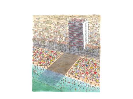 Vernissage de l'exposition "Martin Etienne : Regards Humoristiques sur la ville"