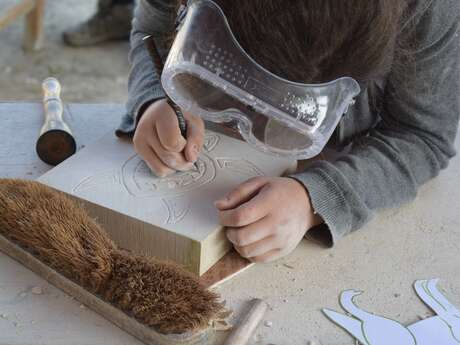 Atelier sculpture sur le thème d'Halloween !