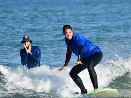Activité enfants ados : cours de surf découverte