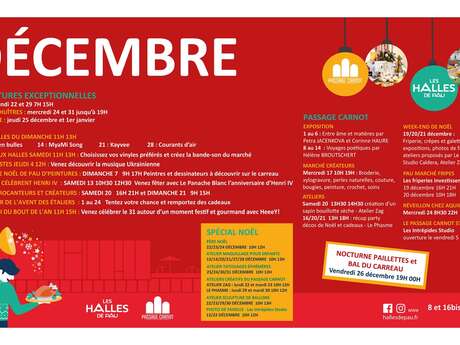 Décembre aux Halles