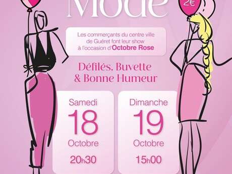 Octobre Rose : défilé de mode