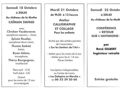 Semaine culturelle des 33èmes Automnales