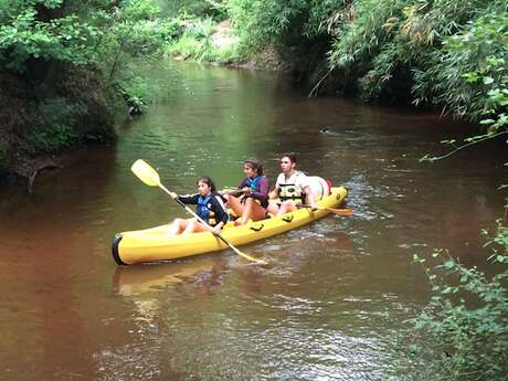 Descente rivière en canoë - Centre Nautique Mimizan